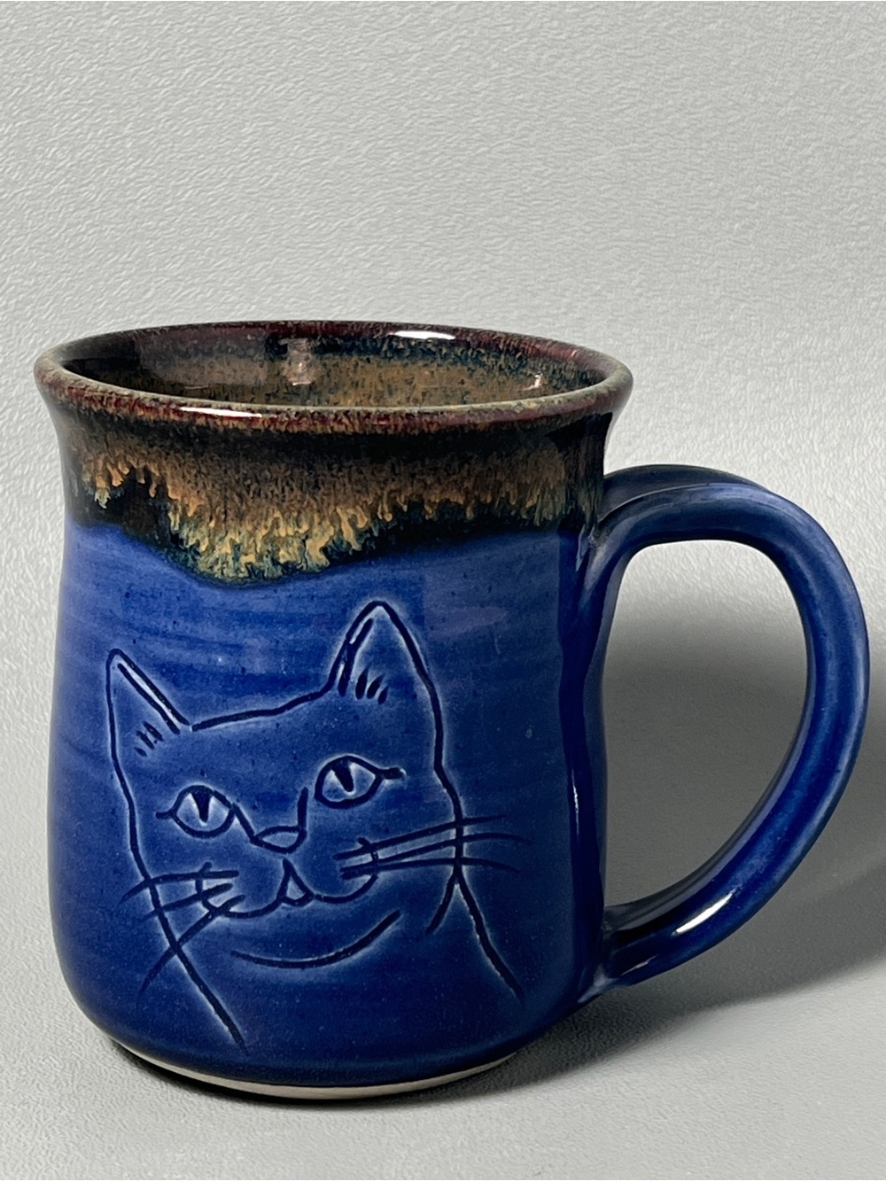 Ferrin Pottery Cat Mug